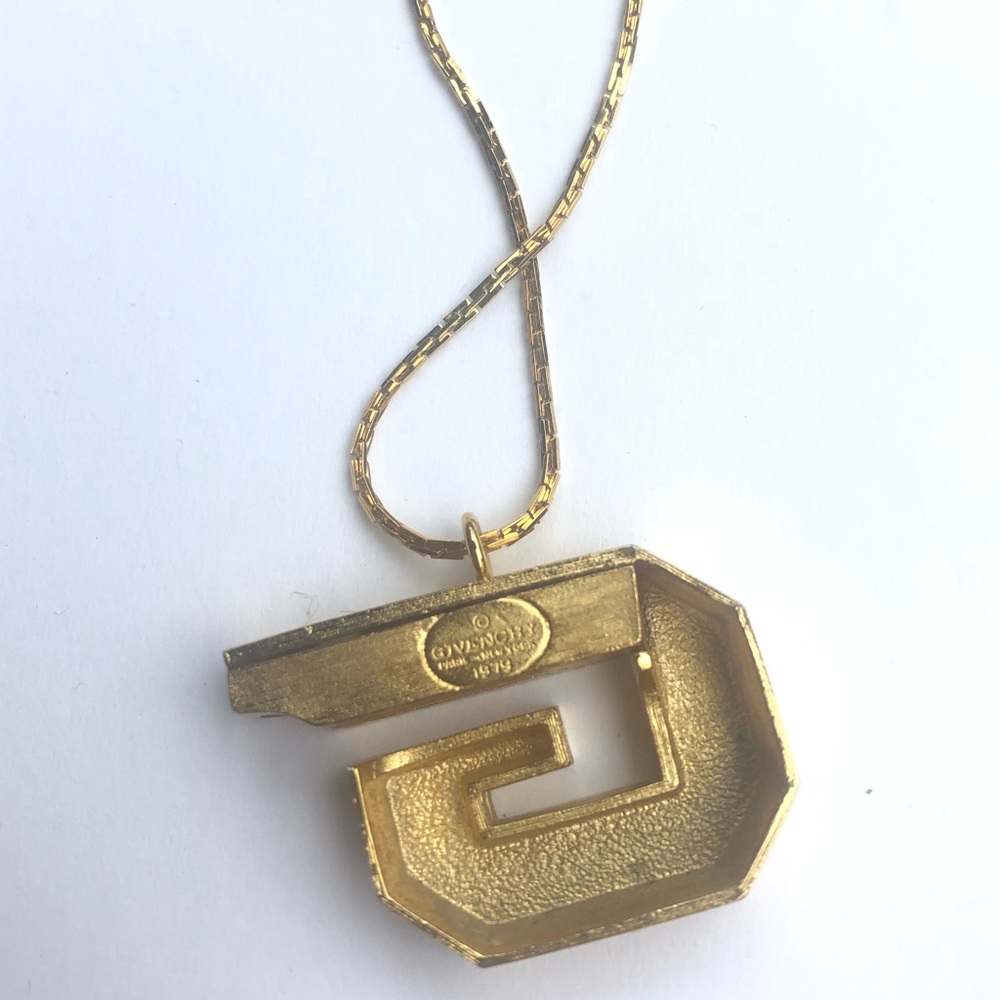 Sold Vintage Givenchy Whistle Pendant 1979 - Picture 4 of 5